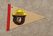 tan smokey mini pennant