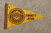 gold smokey mini pennant