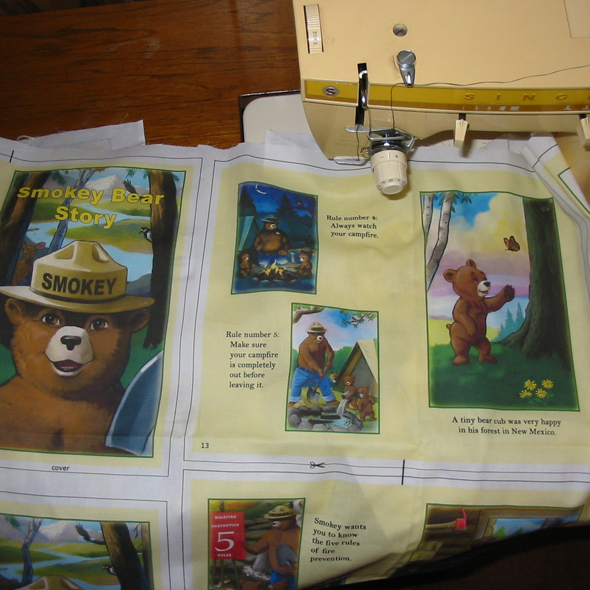 Smokey's Fabric Book Project Woodland Catalog