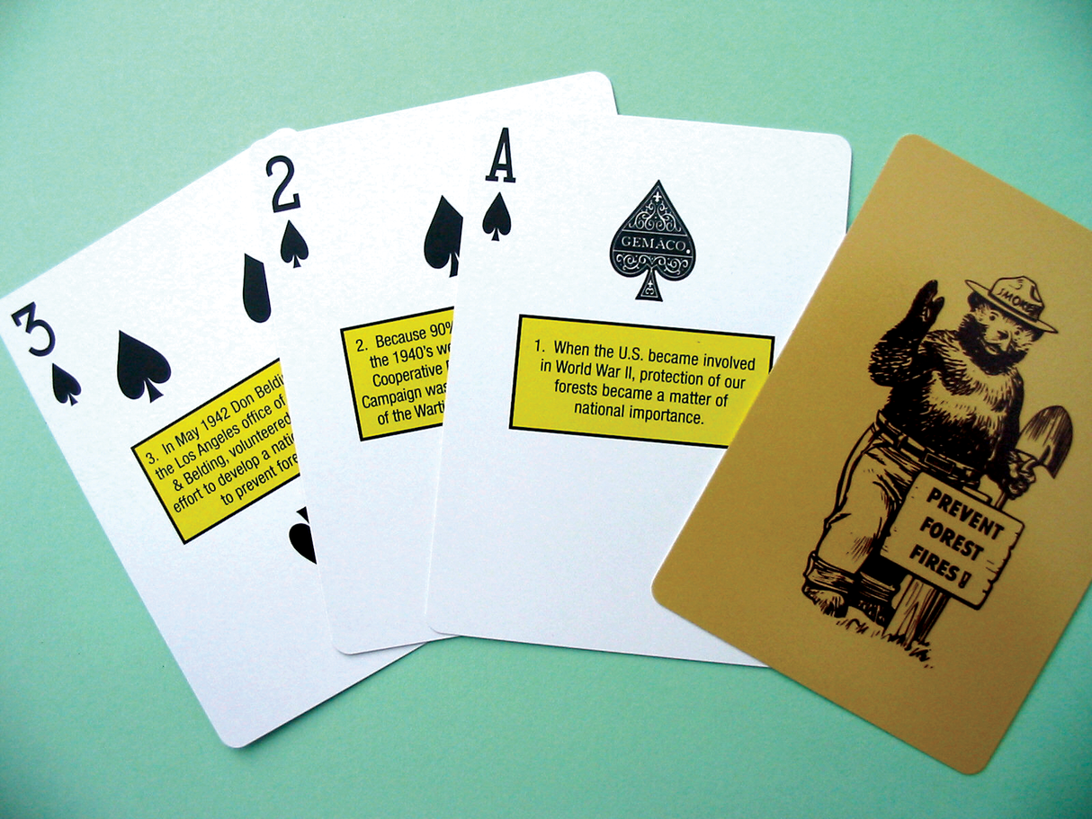 Smokey Playing Cards