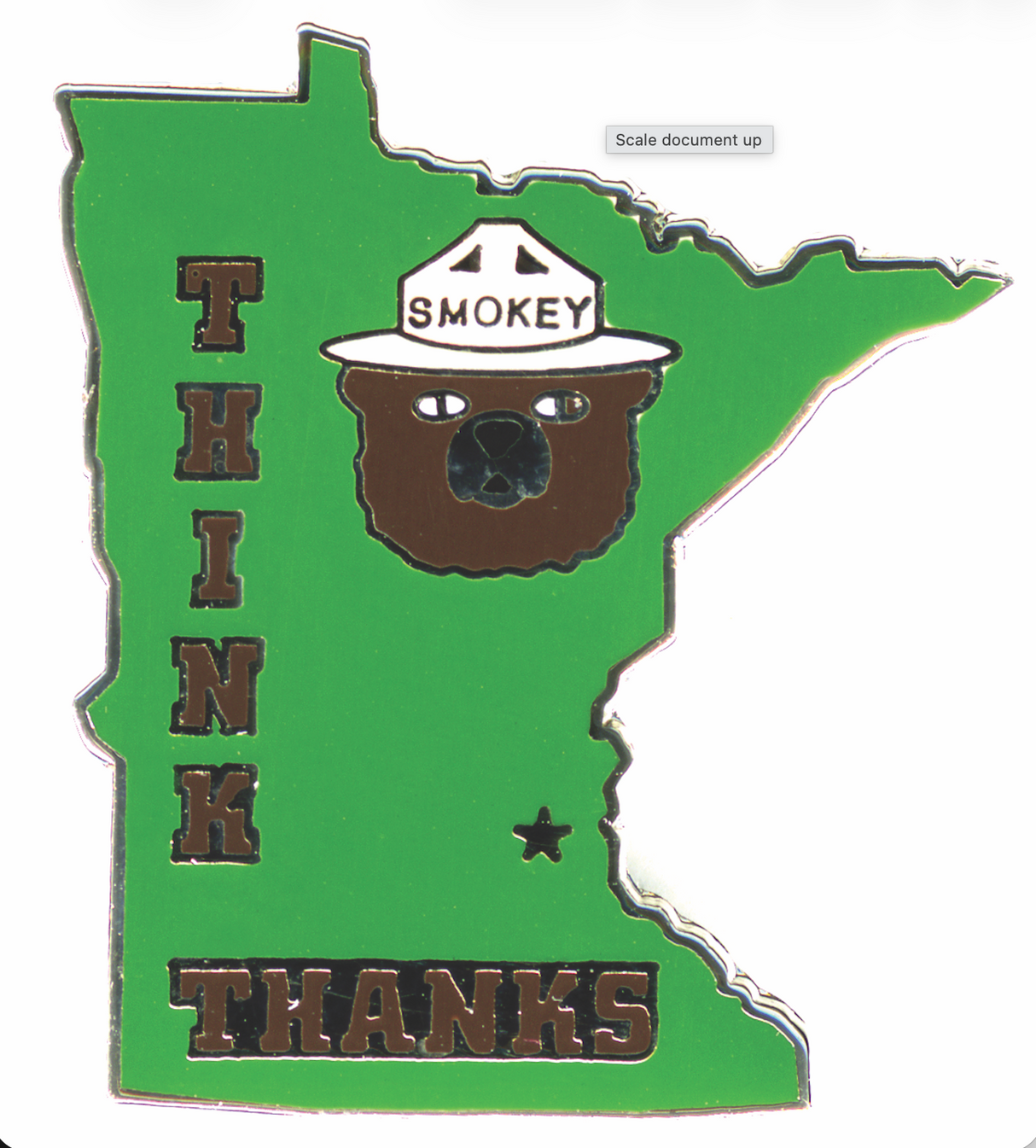 Minnesota Smokey Pin