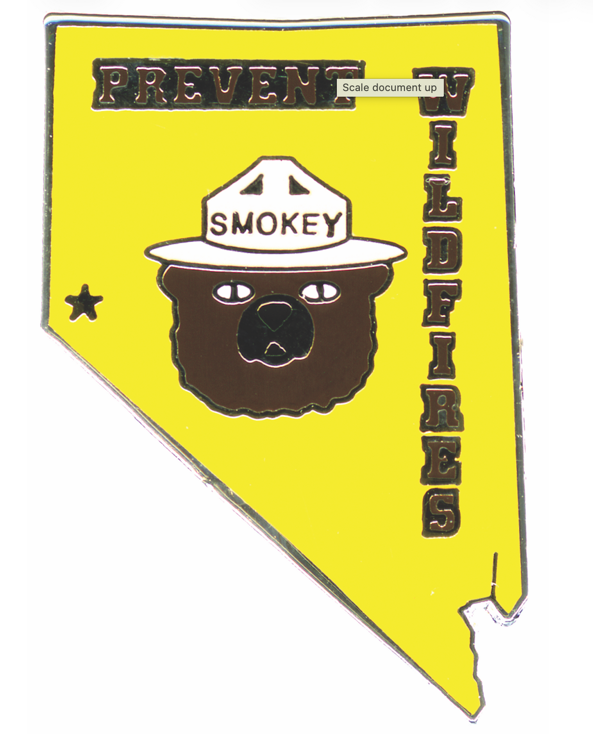 Nevada Smokey Pin