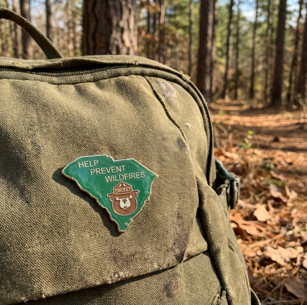 South Carolina Smokey Pin
