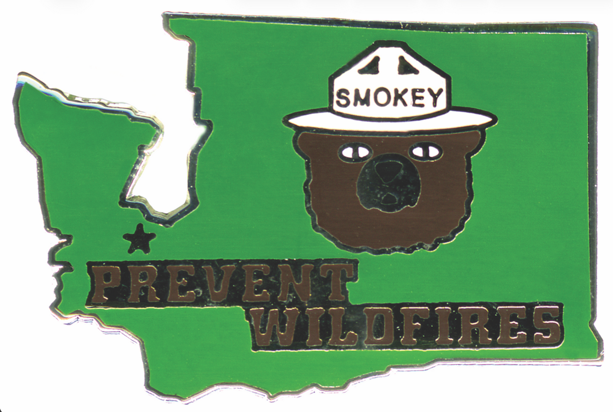 Washington Smokey Pin