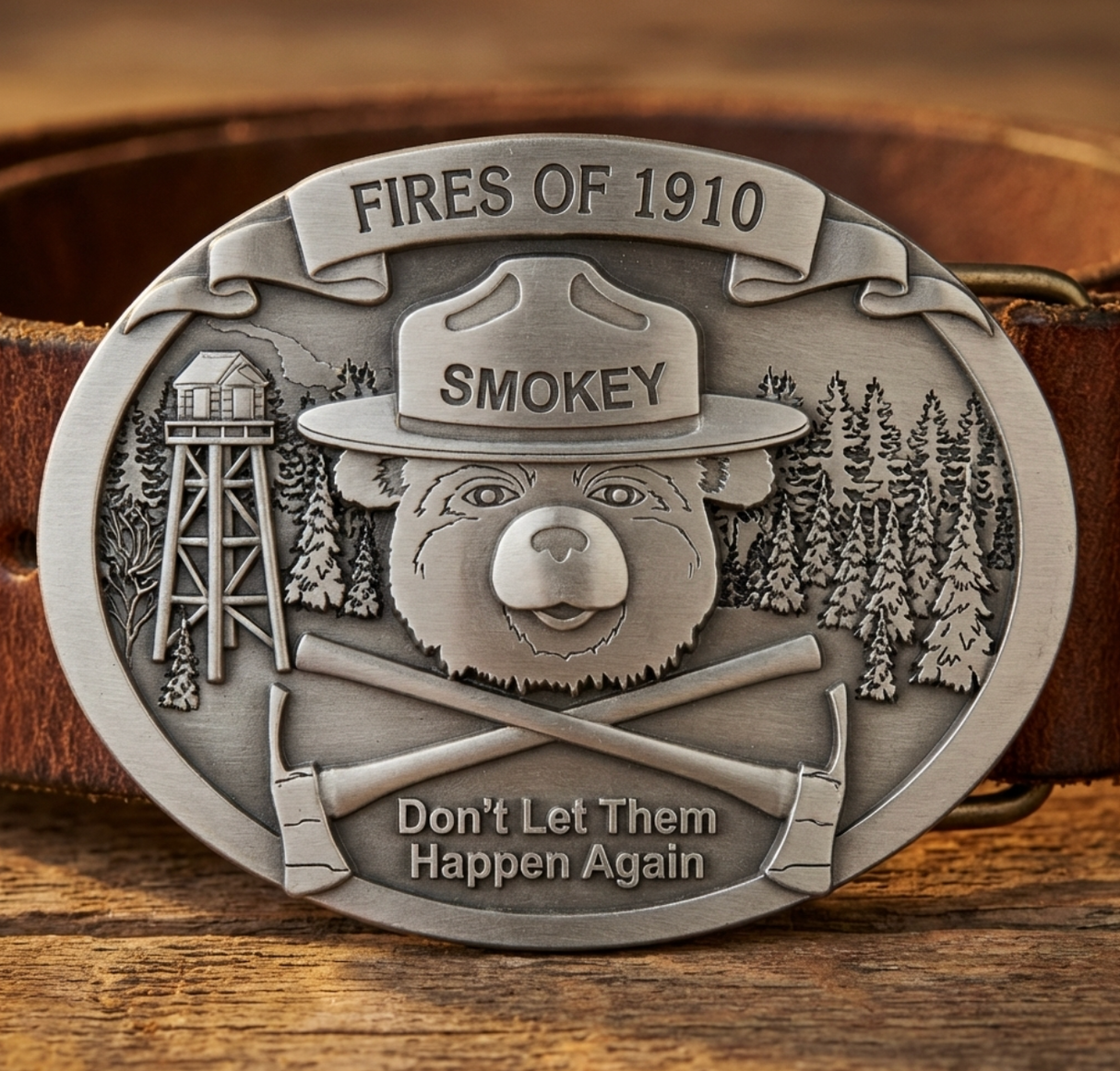 2010 Smokey Pewter Buckle