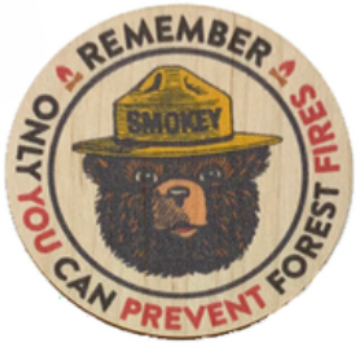 Smokey Wood Sticker