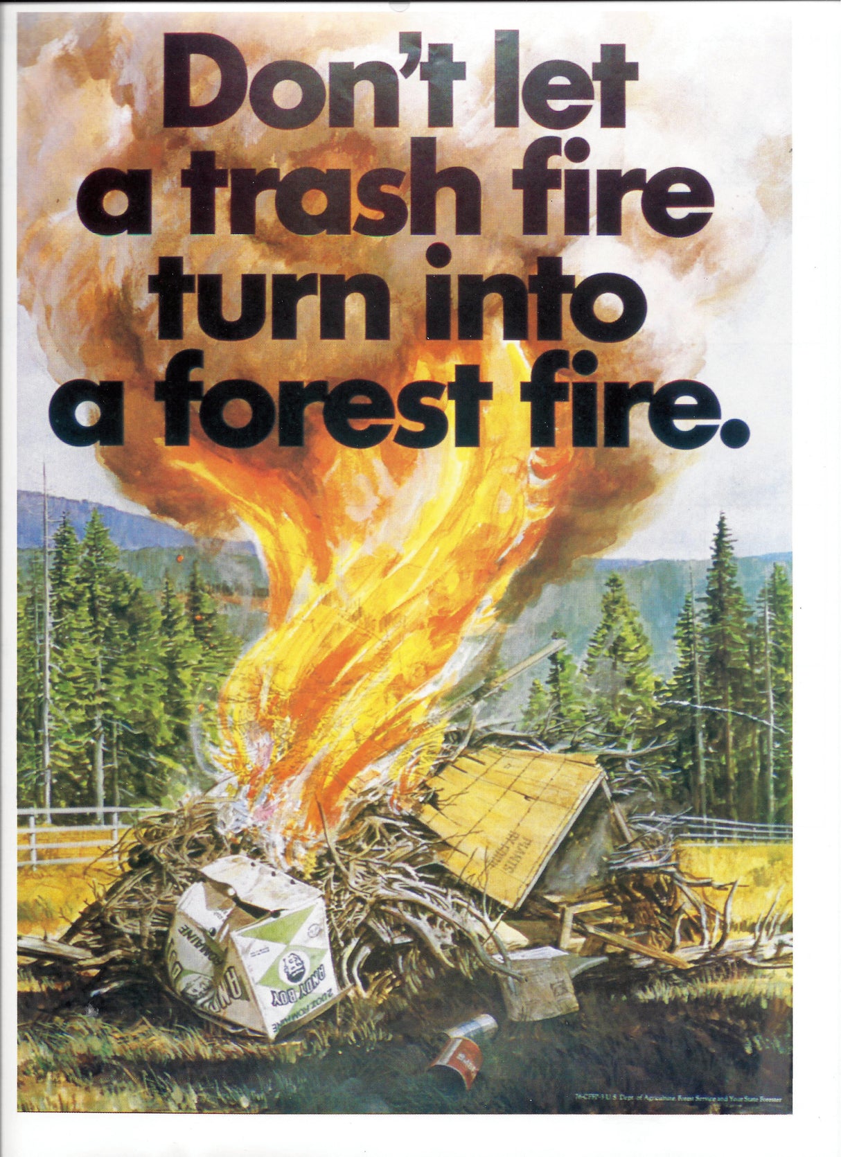 Trash Fire Poster
