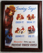 smokey says poster