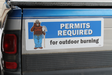 permits magnetic sign