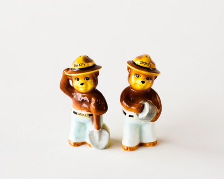 smokey salt pepper shakers