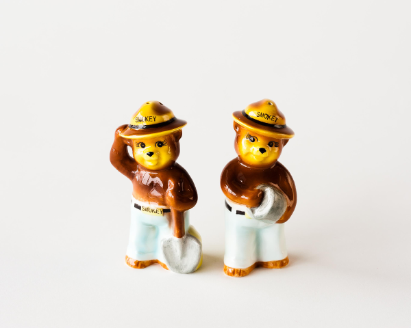Smokey Salt & Pepper Shakers