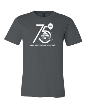 smokeys big 75th logo t shirt