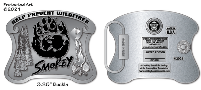 2021 smokey pewter buckle