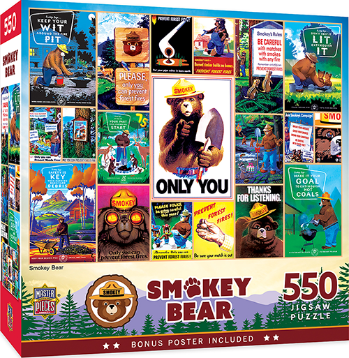 500 Piece Smokey Puzzle Woodland Catalog
