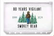 vinyl zipper bag 80 yrs vigilant