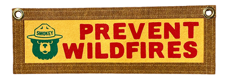 prevent wildfires banner