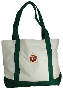 embroidered totebag