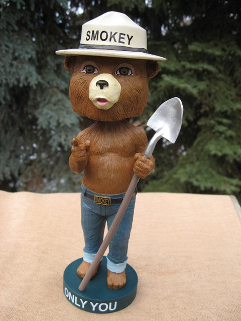 Smokey Bear Bobblehead – Woodland Catalog