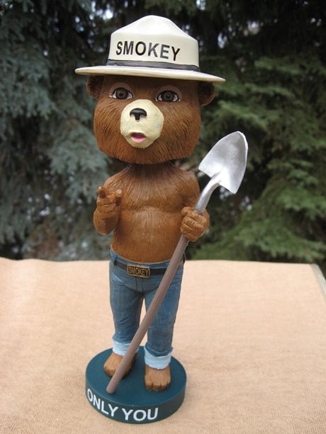 smokey bear bobblehead