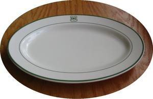 forest service china platter