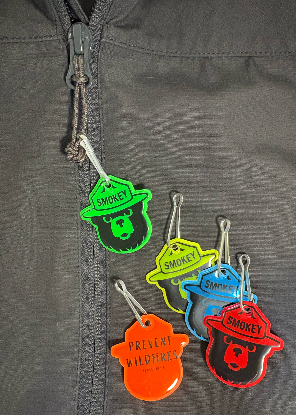 Reflective Zipper Pull