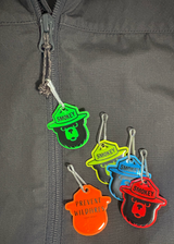 Reflective Zipper Pull