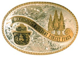 forest smokey buckle