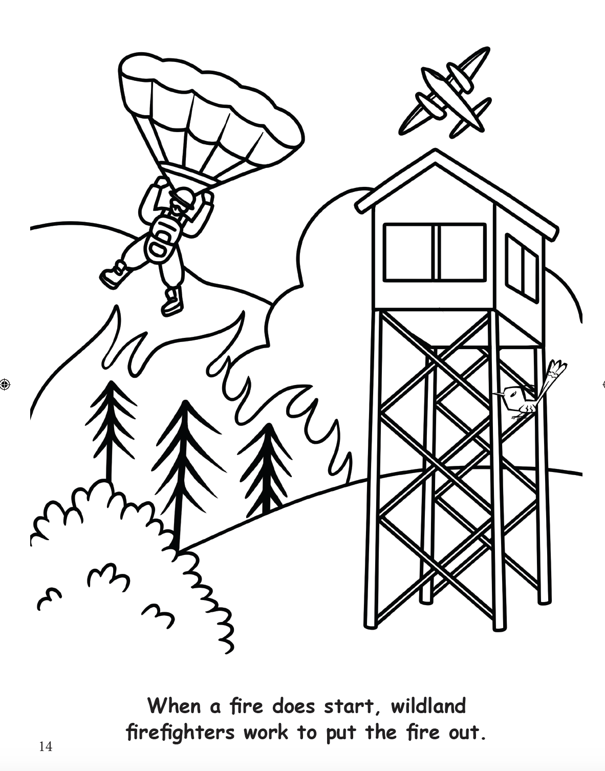 Smokey Coloring Book