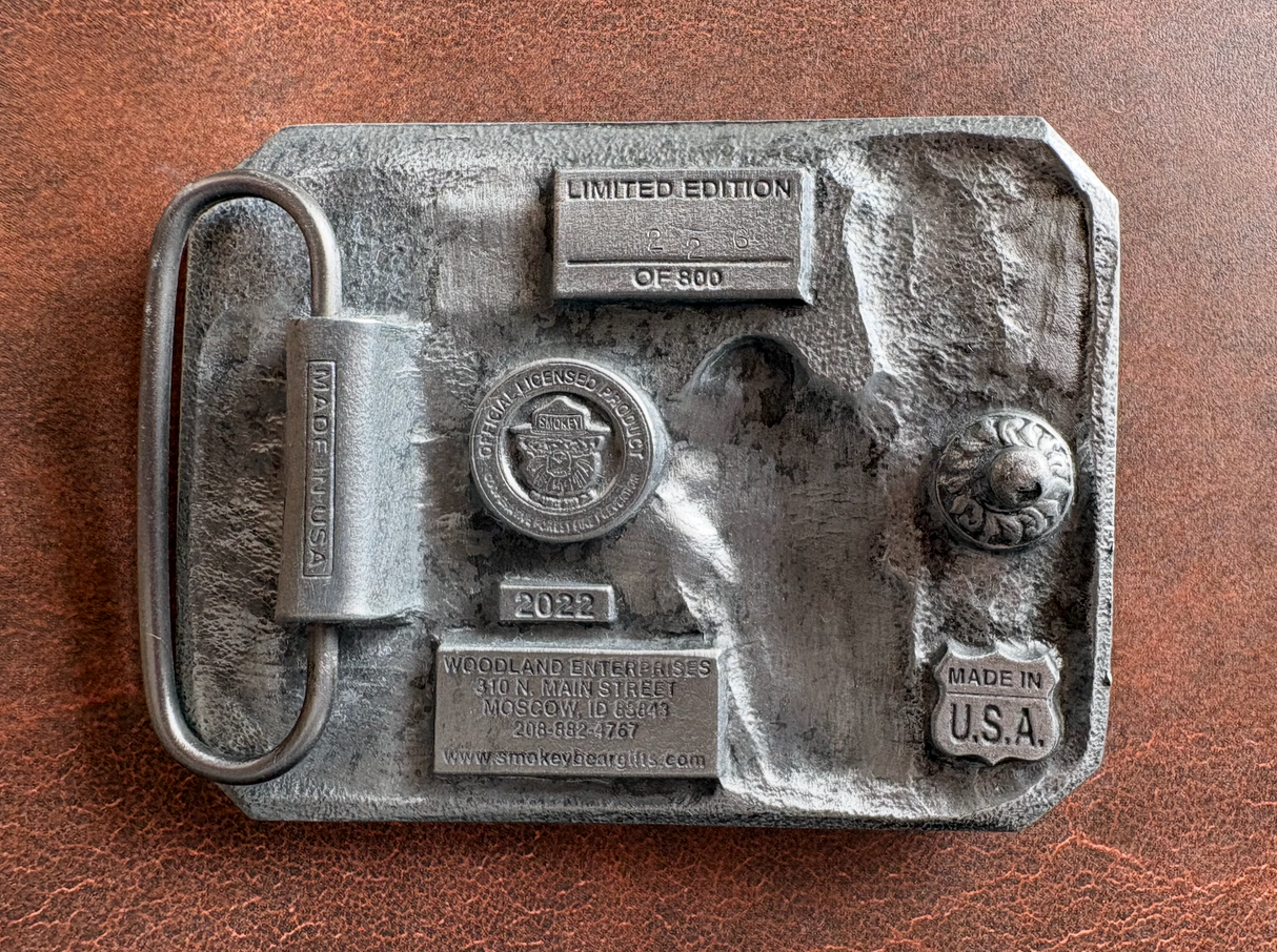 2022 Smokey Pewter Buckle