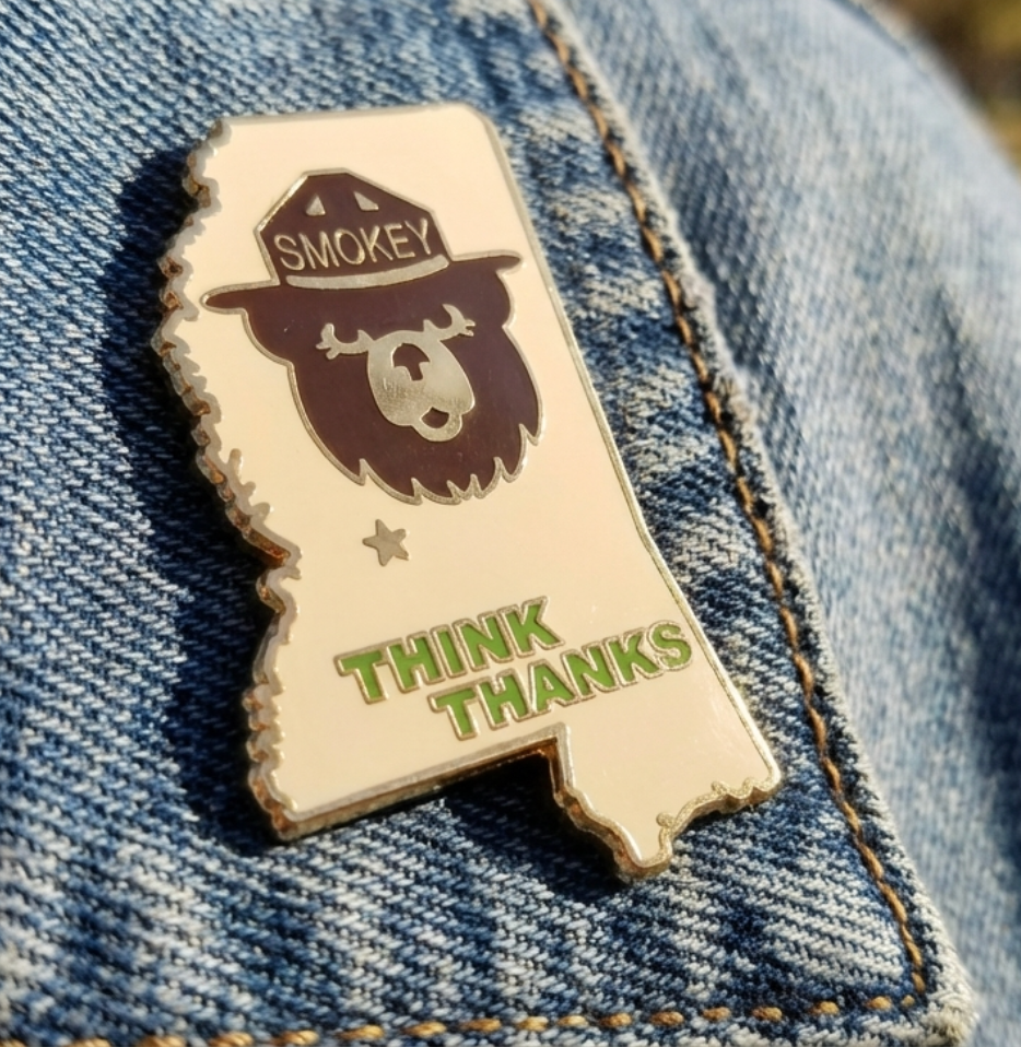 Mississippi Smokey Pin