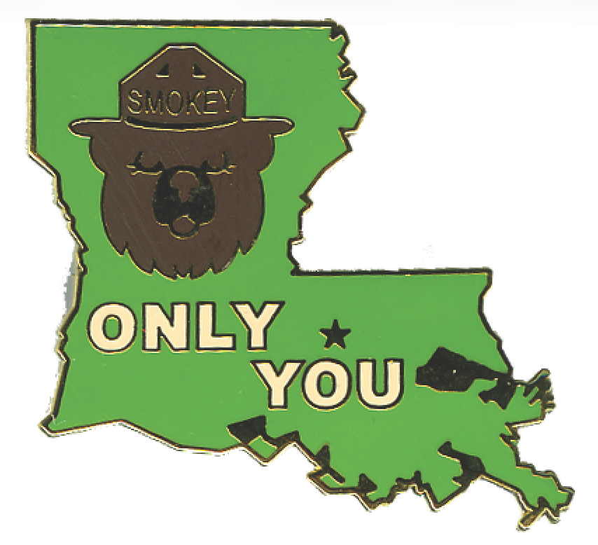 Louisiana Smokey Pin