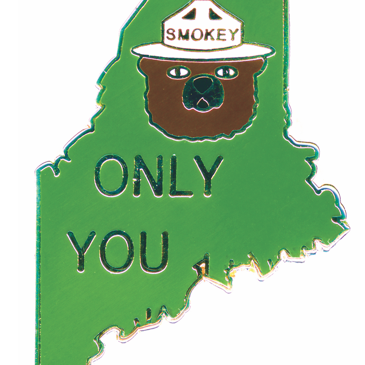 Maine Smokey Pin – Woodland Catalog