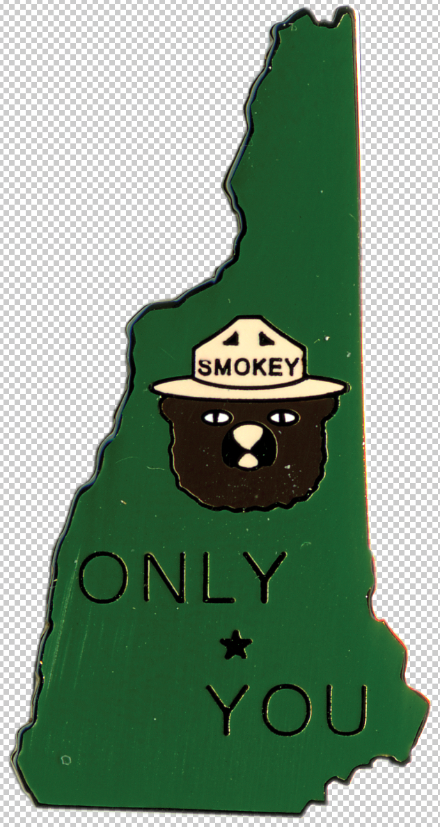 New Hampshire Smokey Pin