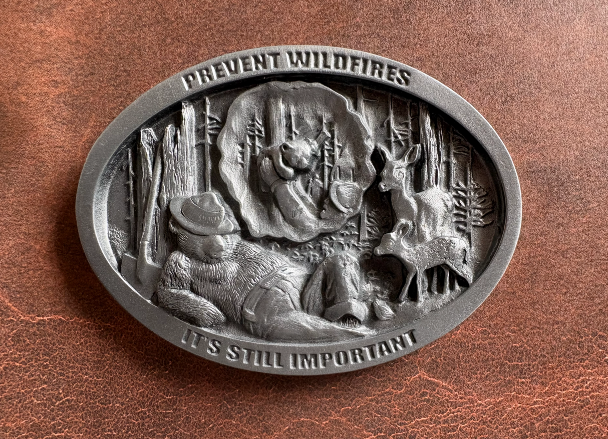 2018 Smokey Pewter Buckle