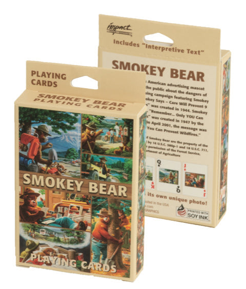 Smokey Scenes Playing Cards