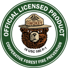 Smokey bear rounded logo