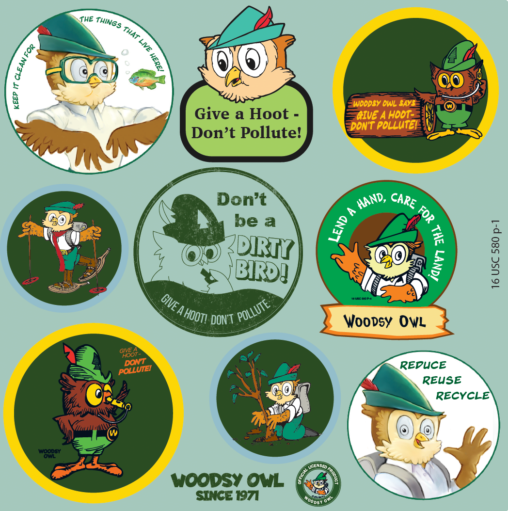 Woodsy Sticker Sheet